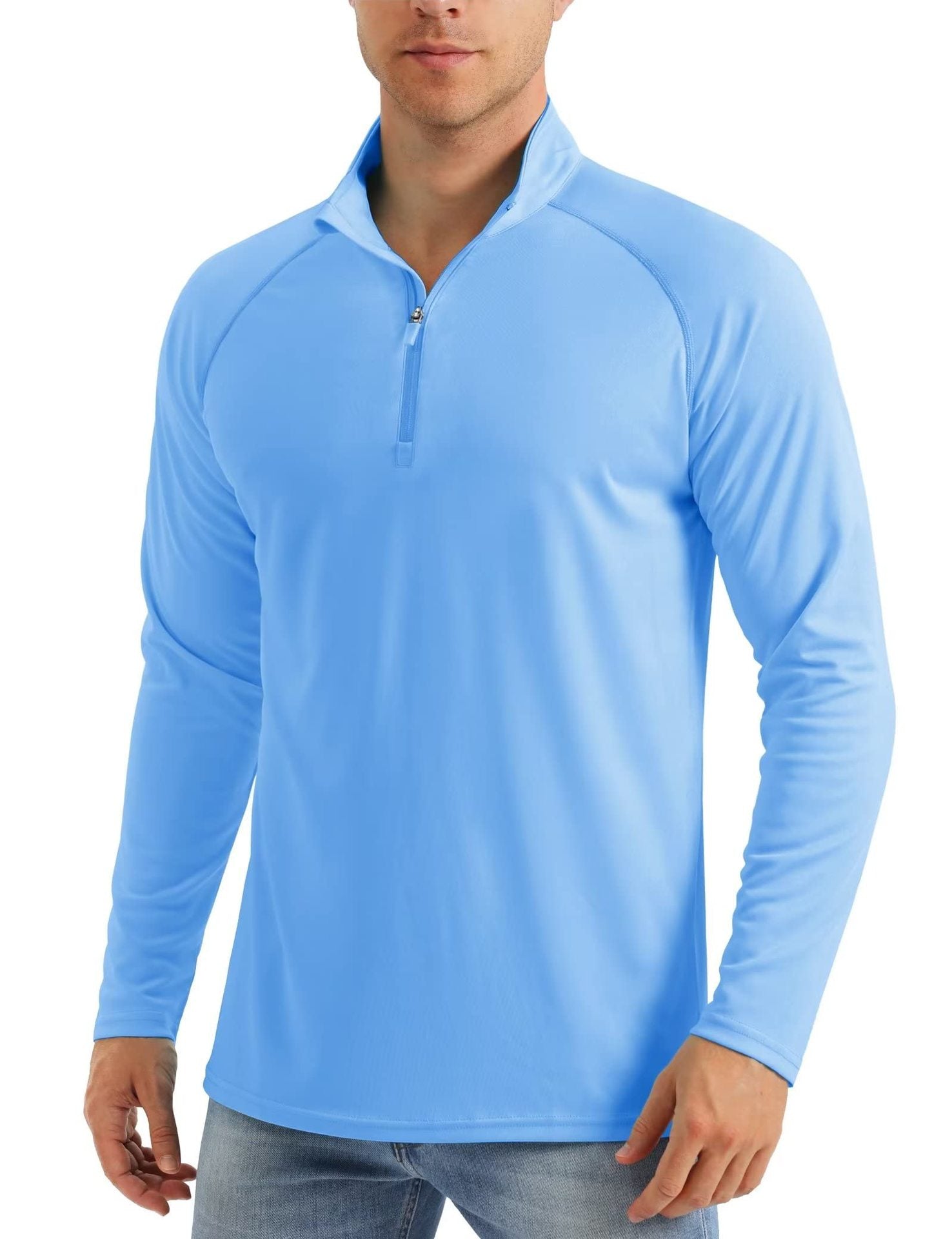 Men's Long-sleeved Quick-drying Sports Running Pullover Top