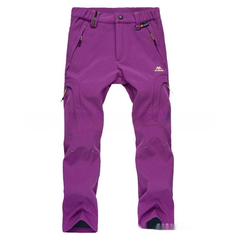Woman's Hiking Pants - Fleece-Lined & Water-Resistant (Copy)