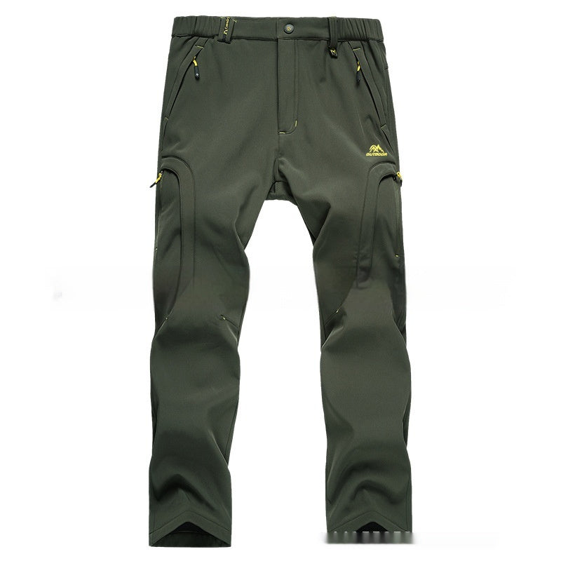 Men's Hiking Pants - Fleece-Lined & Water-Resistant