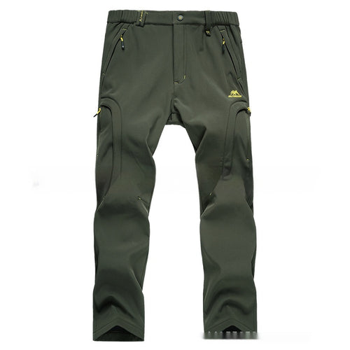 Men's Hiking Pants - Fleece-Lined & Water-Resistant
