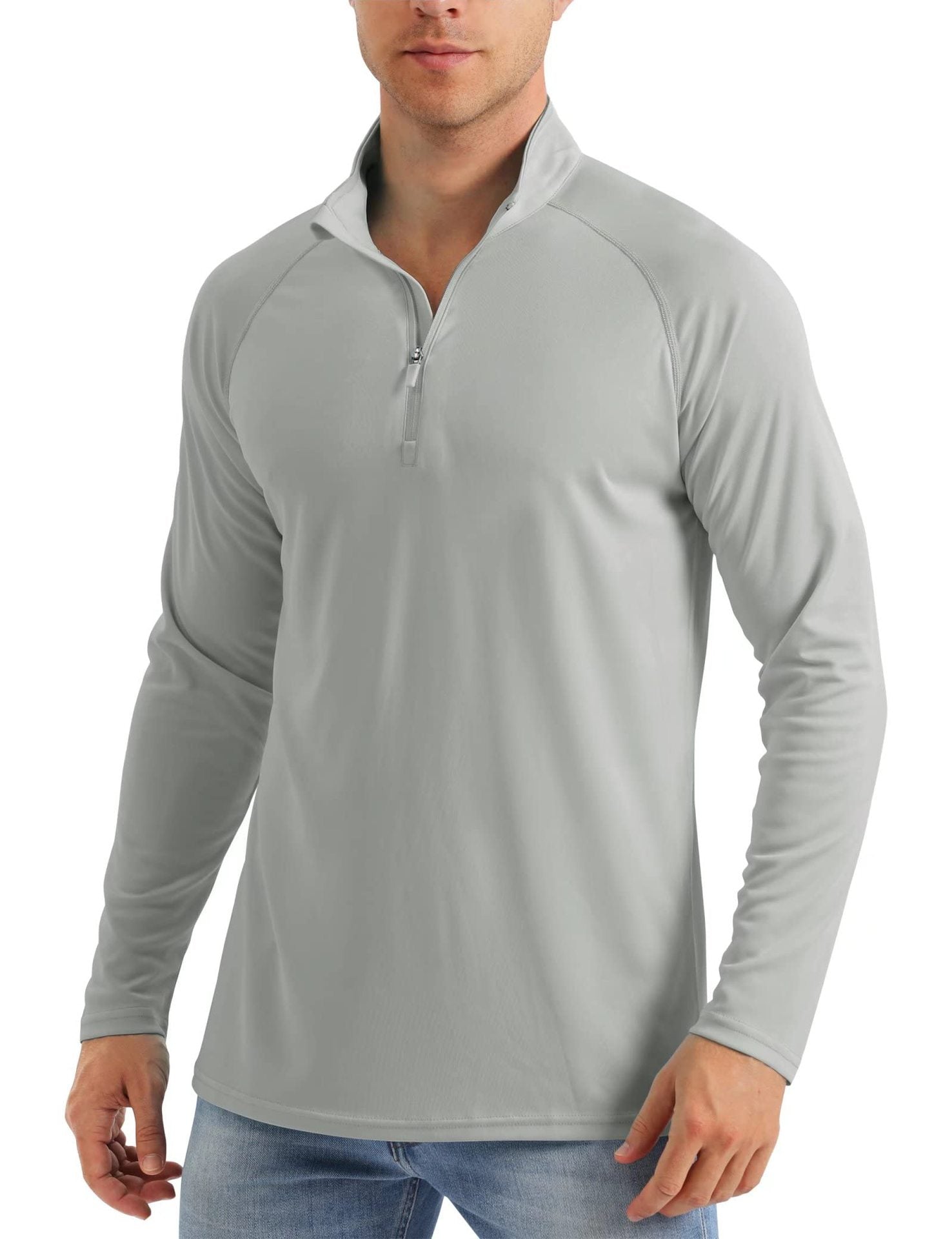 Men's Long-sleeved Quick-drying Sports Running Pullover Top