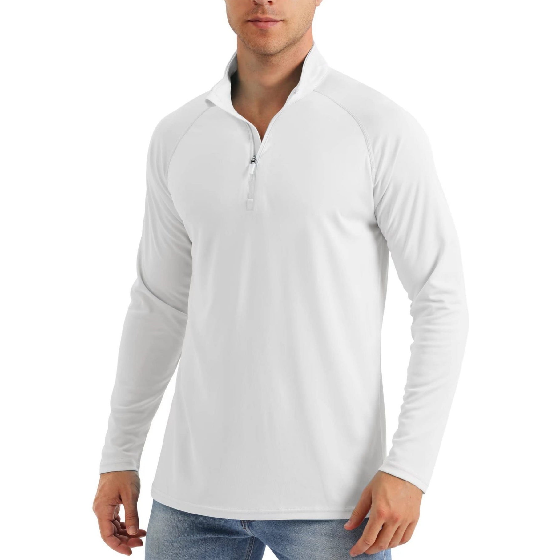 Men's Long-sleeved Quick-drying Sports Running Pullover Top